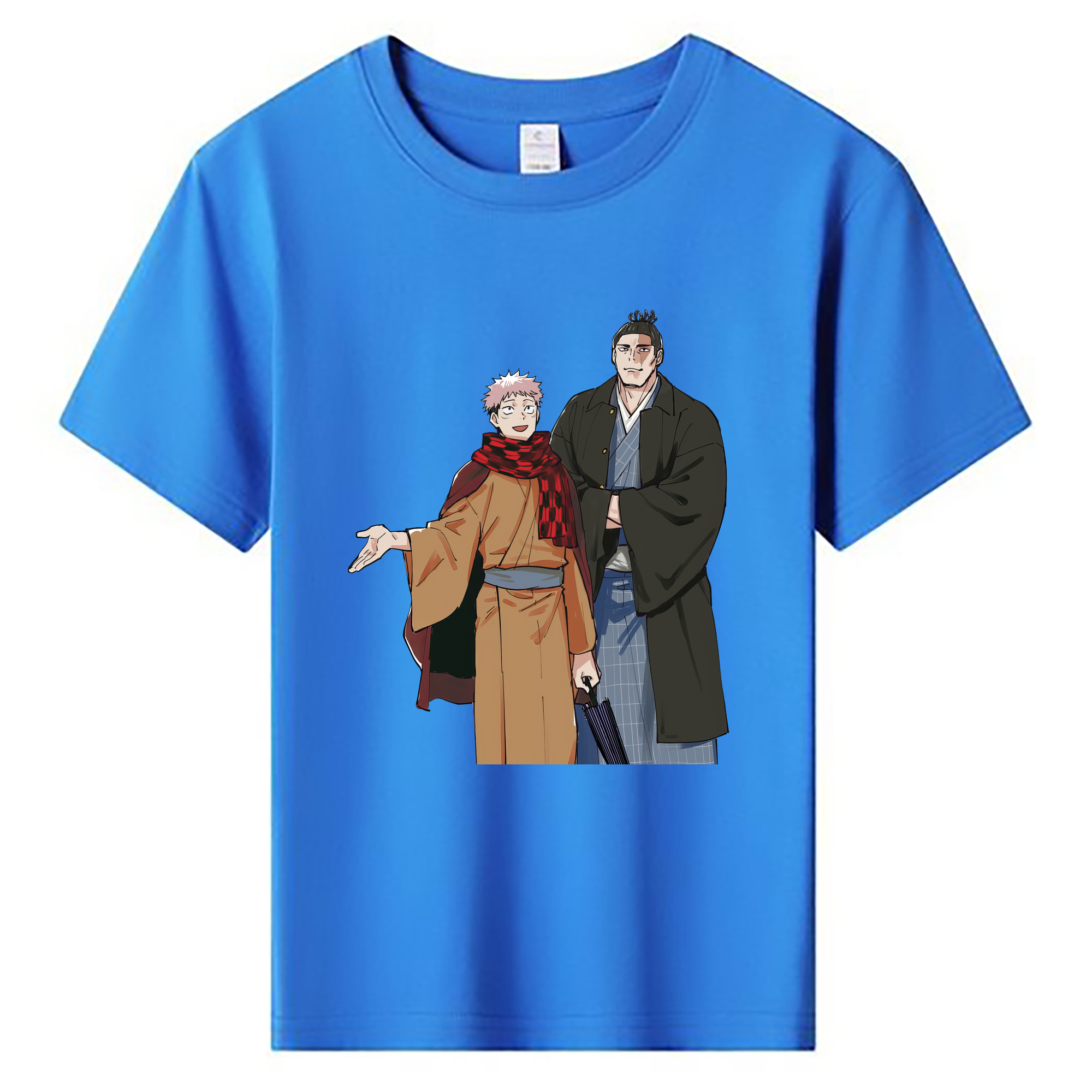 （画像用） 呪術廻戦 Jujutsu Kaisen 綿100％キッズTシャツ（フロントプリント）